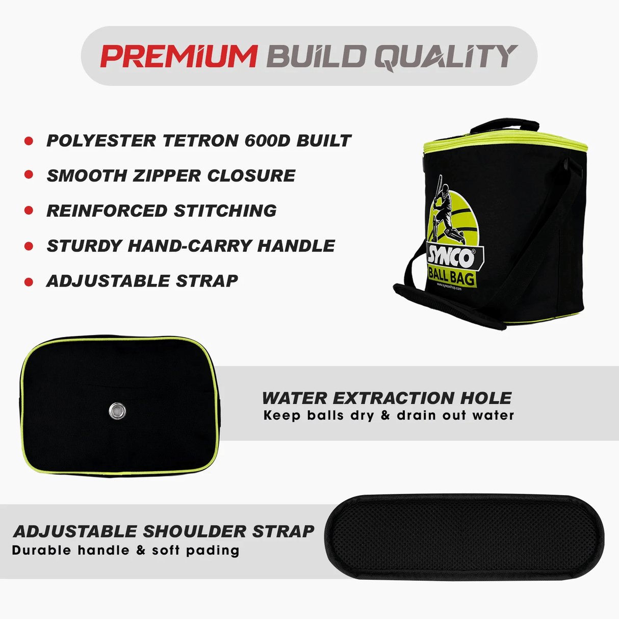 Cricket Ball Bag