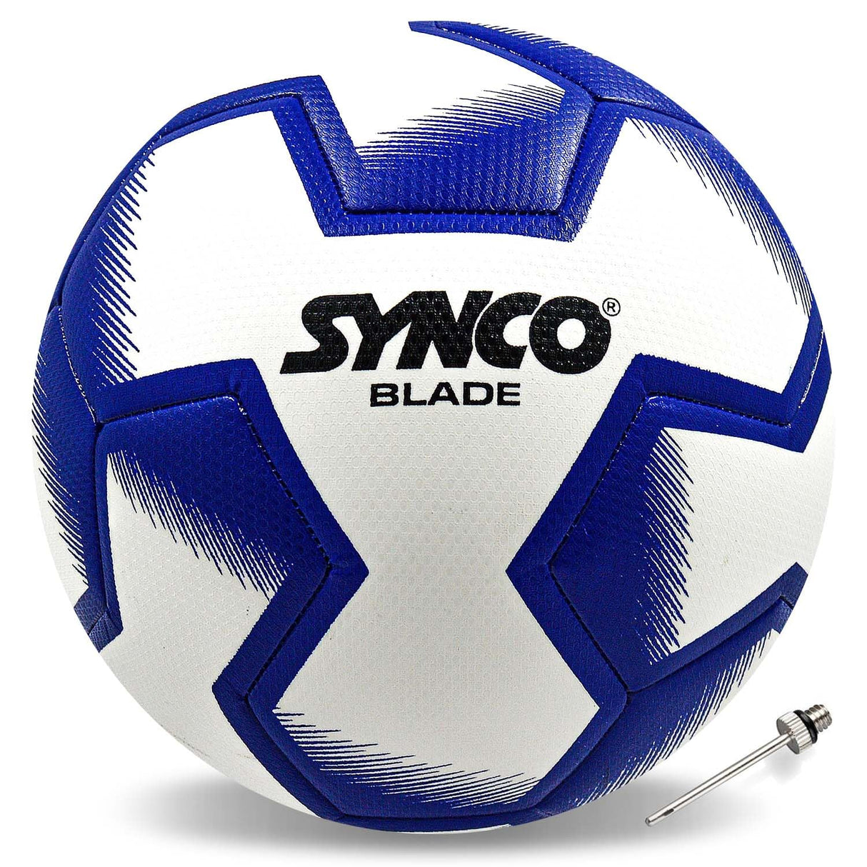 Synco Blade Hybrid Football TPU with Hydralock Tech (White)