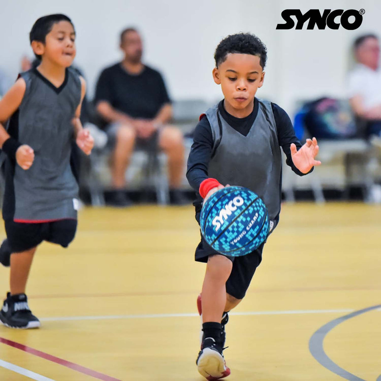 Synco Young Champ Basketball (Size-3) Blue