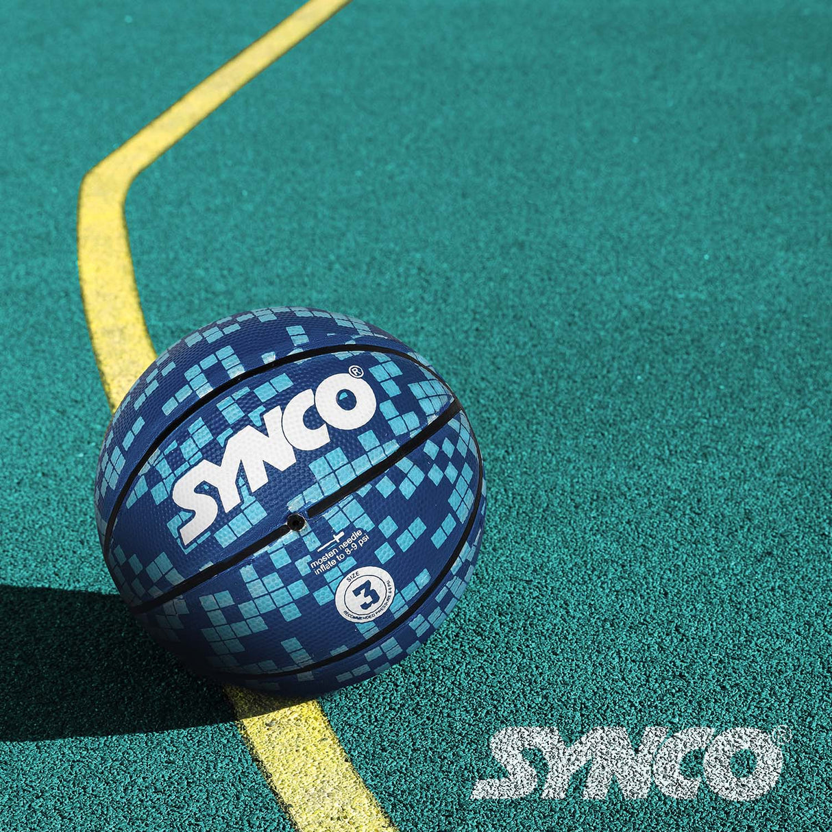 Synco Young Champ Basketball (Size-3) Blue