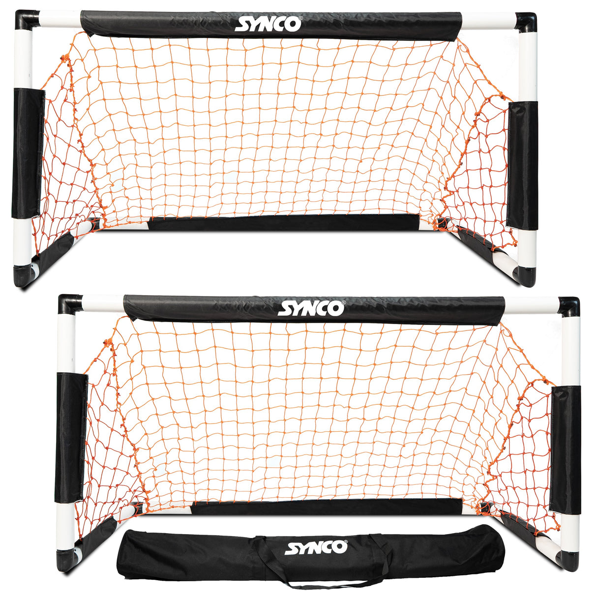 Football goal post for kids - Set of 2 | Soccer Net for Kids | Size- 4"X2