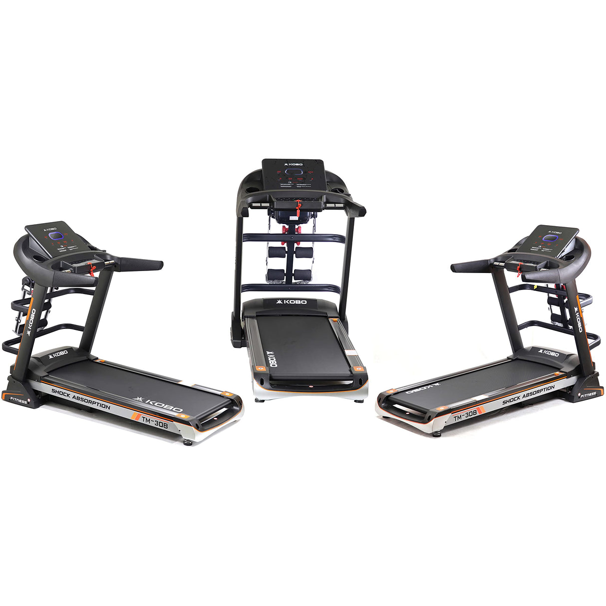 Kobo TM-308 Motorised Treadmill 4 H.P