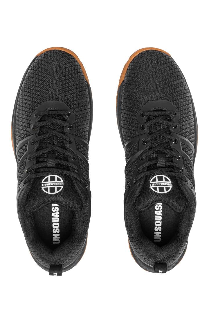 UNSQUASHABLE TOUR-TEC BLACK Squash Shoe - KIBI SPORTS