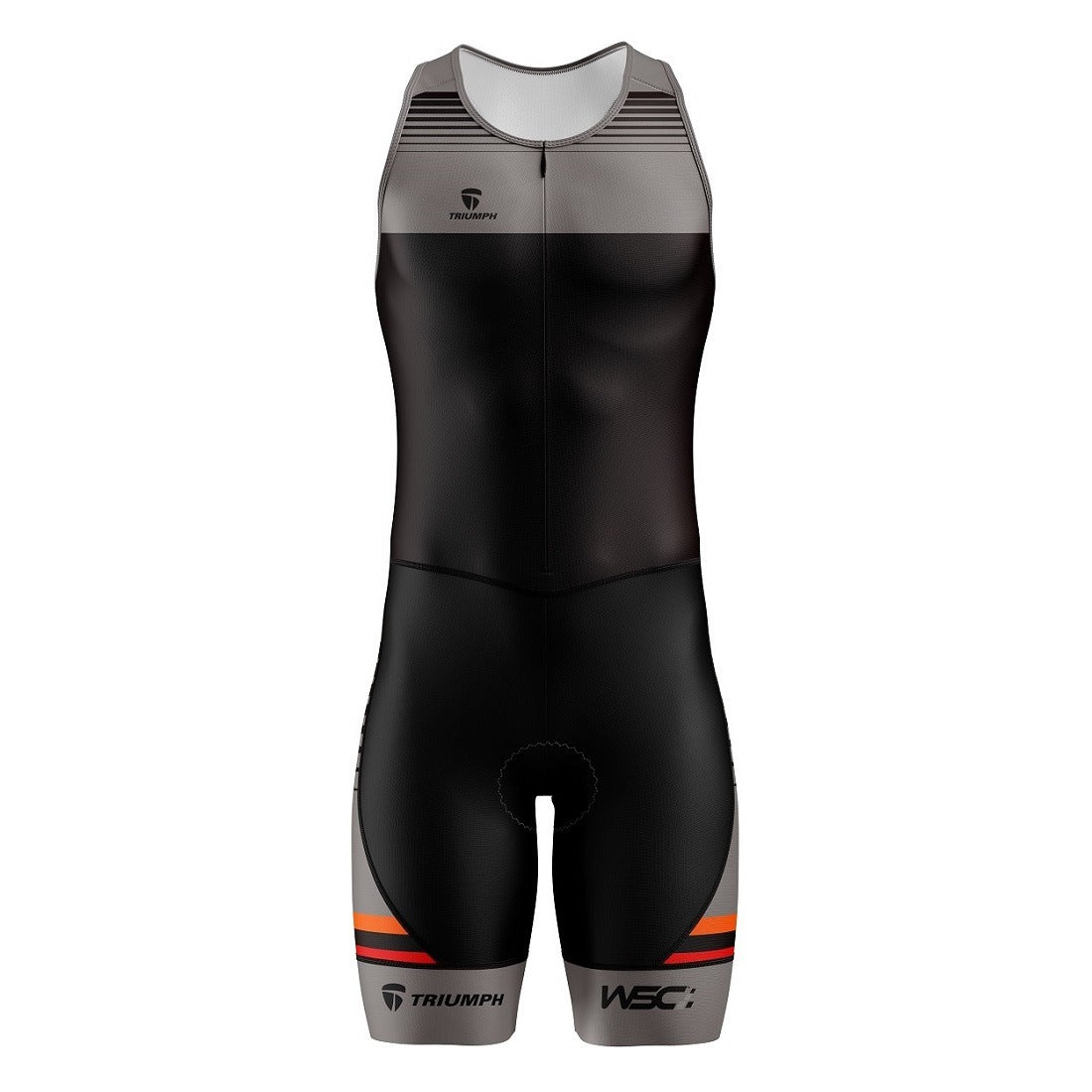 Men’s TriSuits for Triathlon Clothing | Sleeveless Tri Suit Black