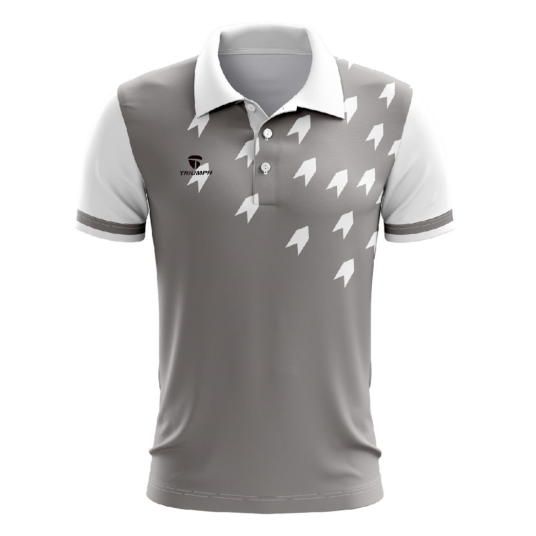 Polyester Printed Polo neck Table Tennis Jersey