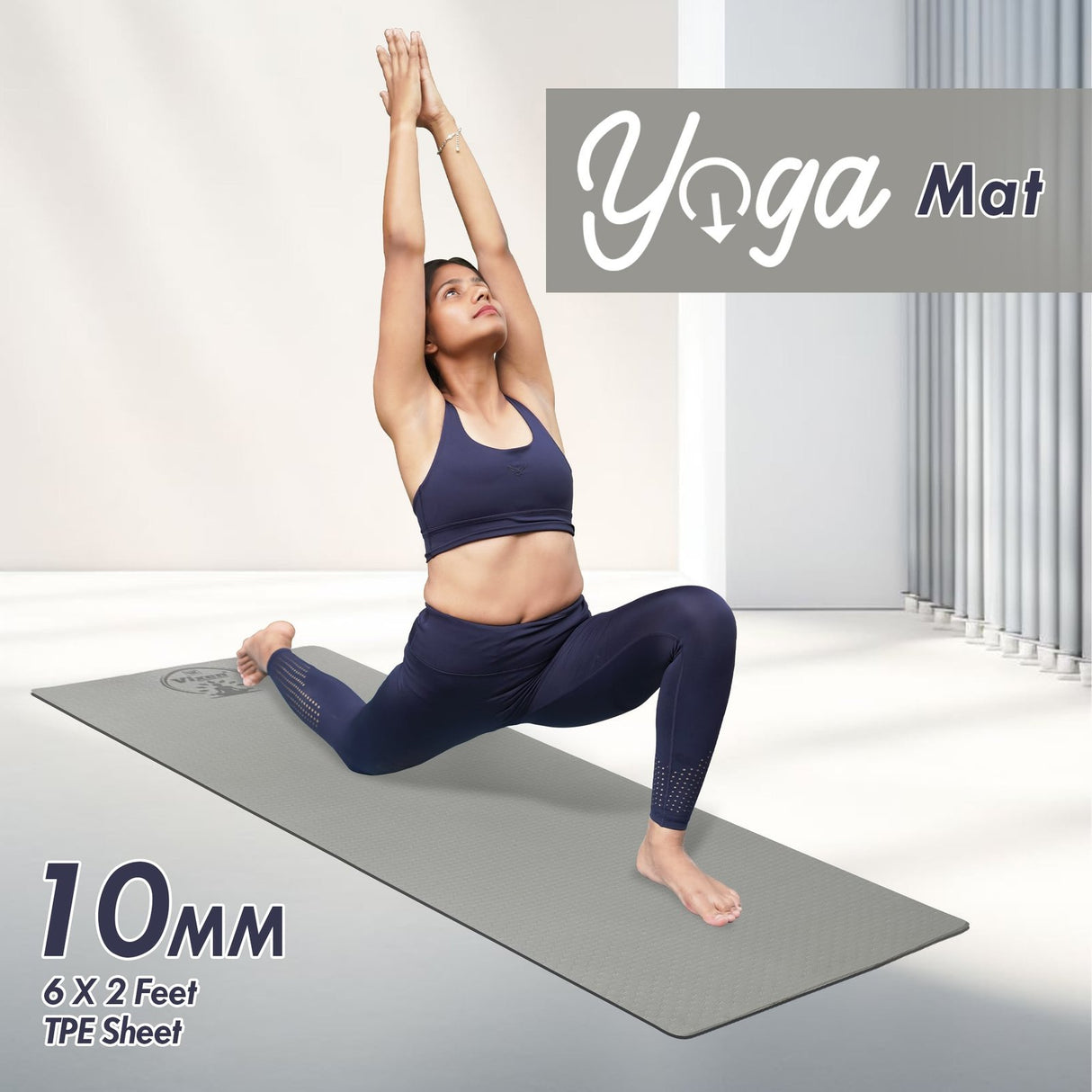 VIXEN YOGA MAT 10 MM TPE