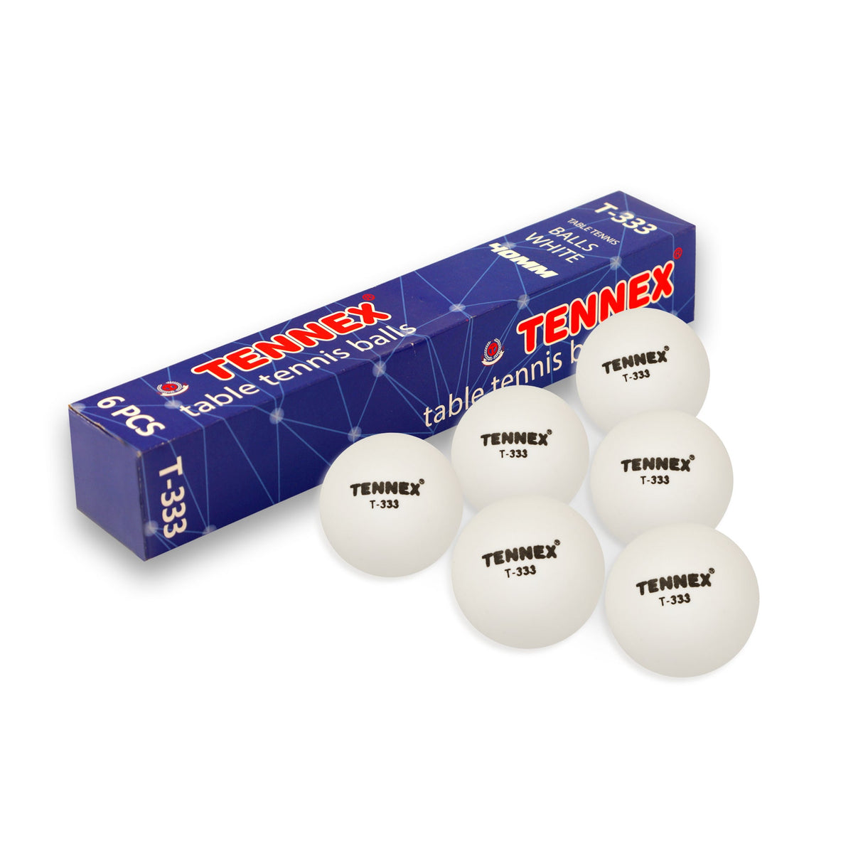 Table Tennis Ball (Pack of 6) - T-333