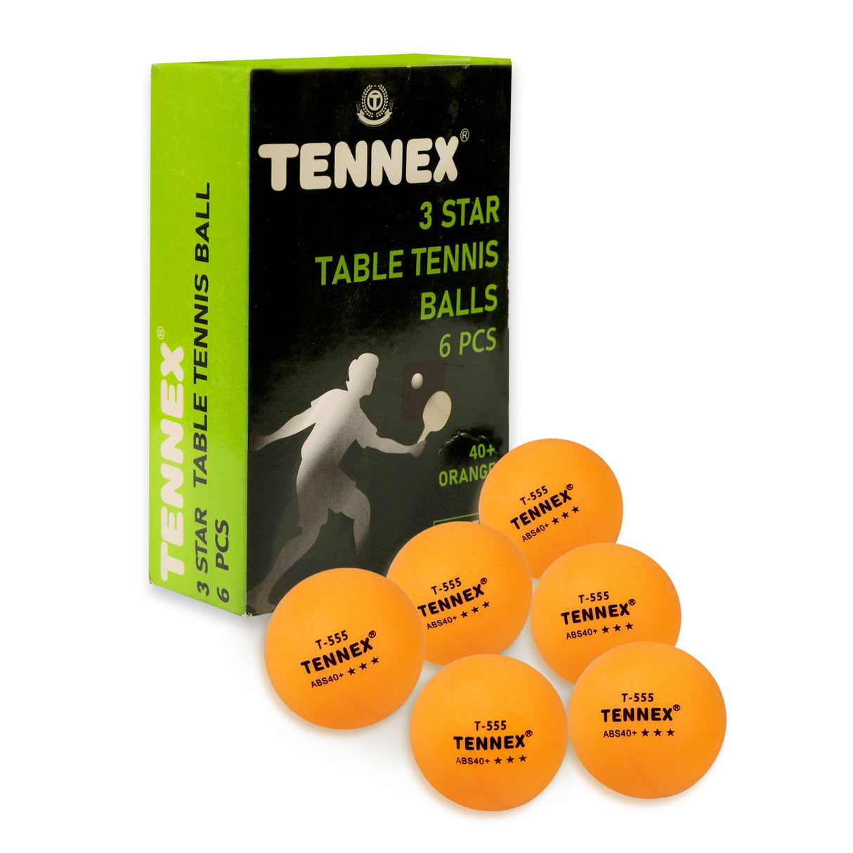Table Tennis Ball (Pack of 6) ABS