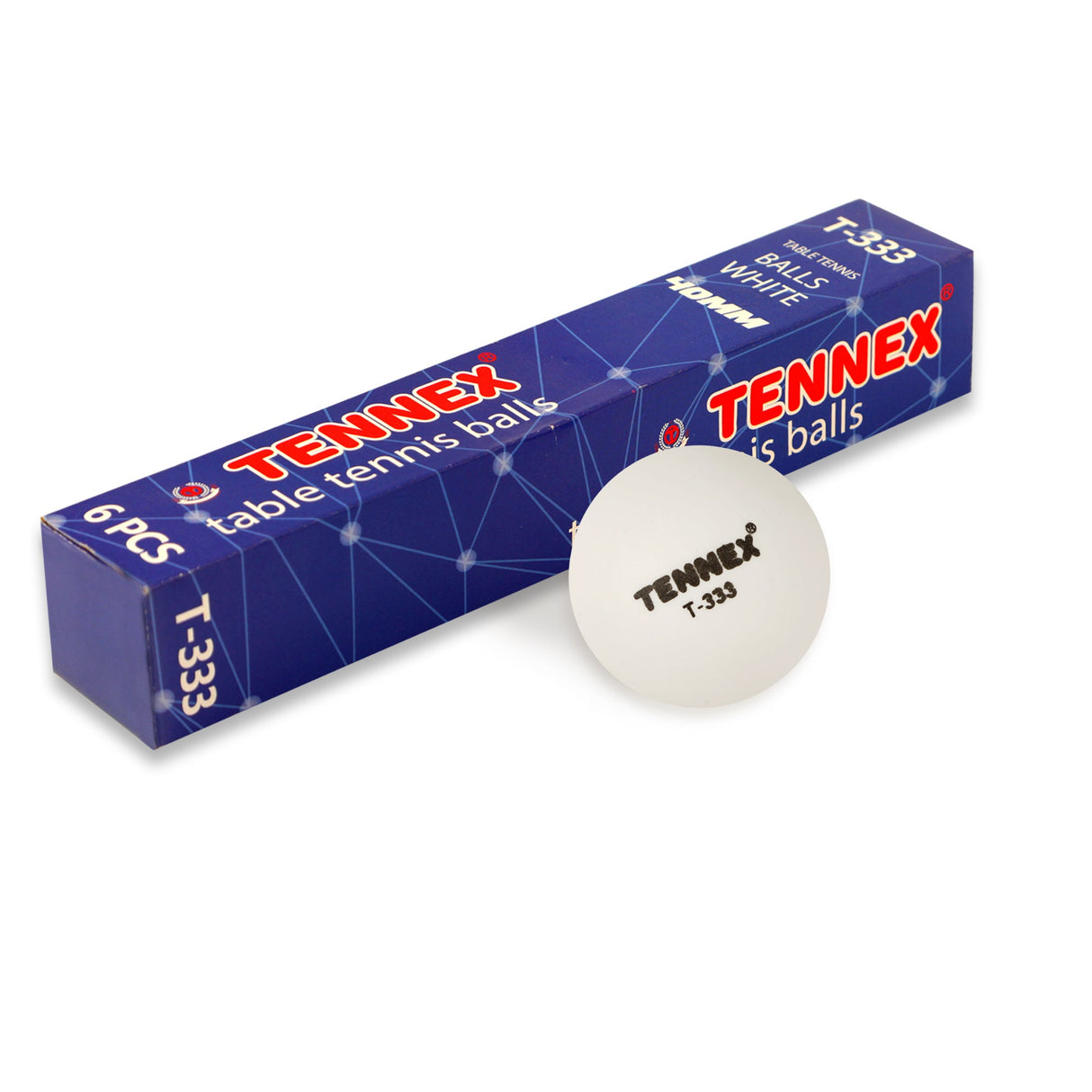 Table Tennis Ball (Pack of 6) - T-333