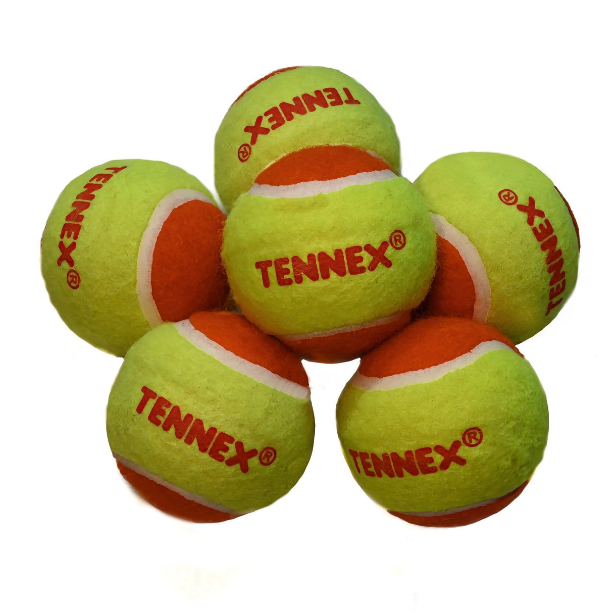 Cricket Tennis Ball Hard/Heavy Weight (Pack of 12) - Overarm Bowling