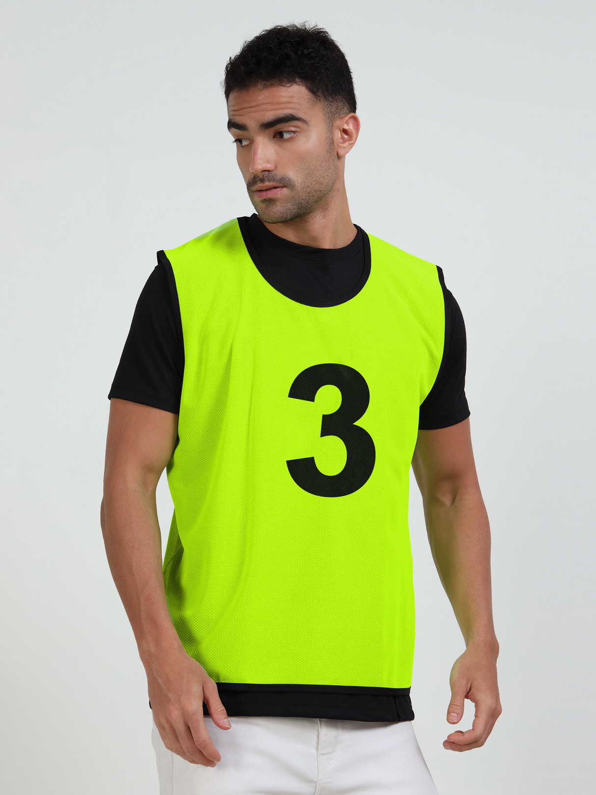 Synco Football Training Bibs – Set of 12 | 1 to 12 Numbered