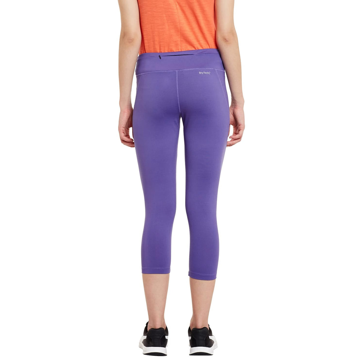 Alcis Women Solid Purple Tights
