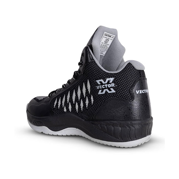 Vector X Dunk 2.0 Basketball Shoes for Mens | Rubber Out Sole with Knitted Upper | Light Weight | Nonmarking Rubber Outsole for Basketball Court Indoor and Outdoor