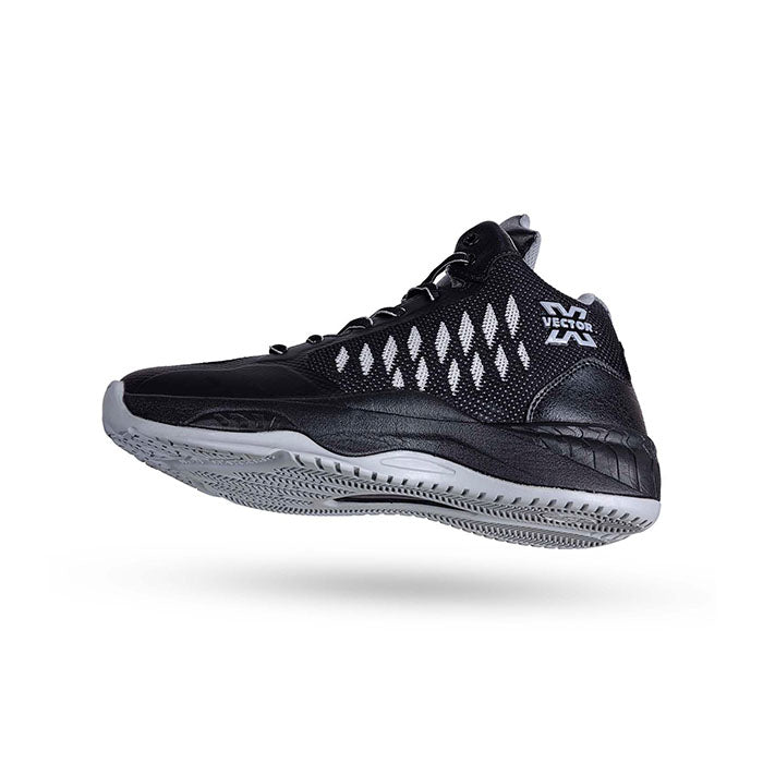 Vector X Dunk 2.0 Basketball Shoes for Mens | Rubber Out Sole with Knitted Upper | Light Weight | Nonmarking Rubber Outsole for Basketball Court Indoor and Outdoor