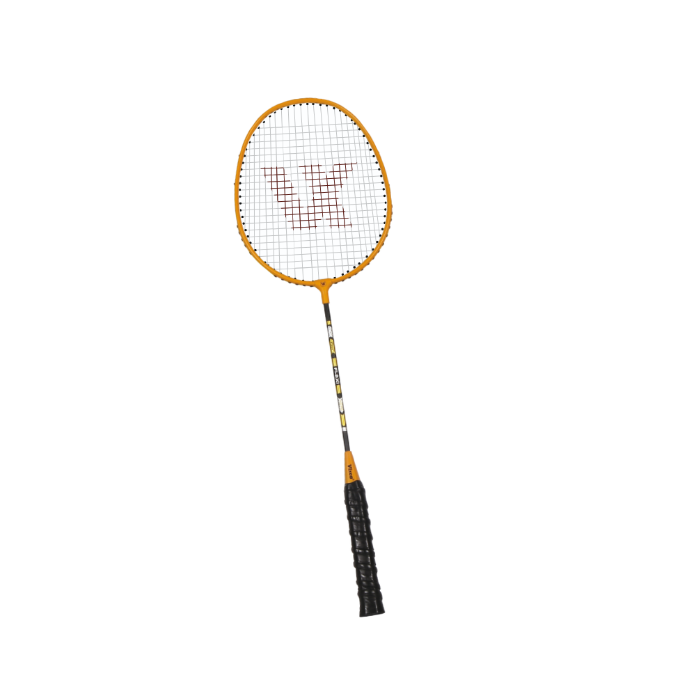 BADMINTON RACKET FLEXI (YELLOW BLACK & RED )