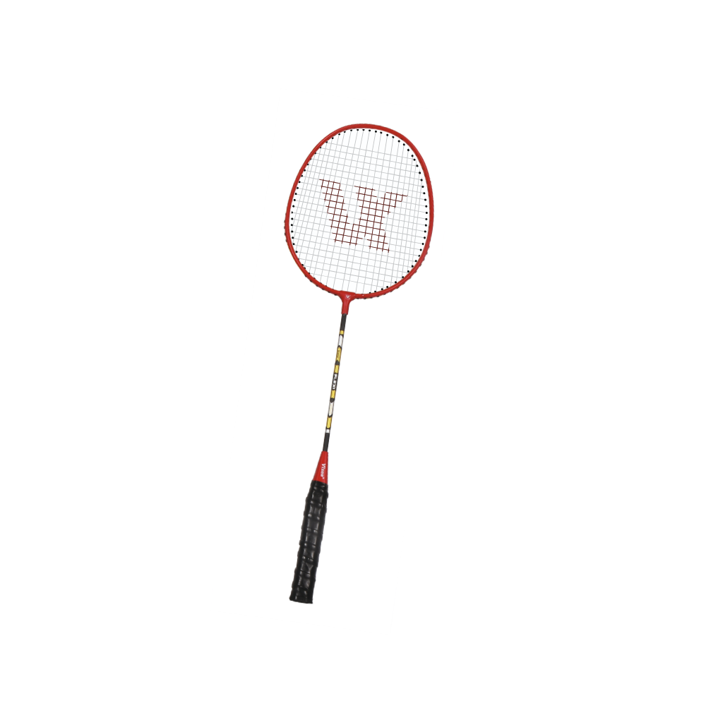 BADMINTON RACKET FLEXI (YELLOW BLACK & RED )