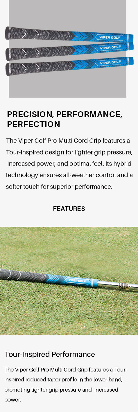 Viper Golf Pro Multi Cord Midsize Grip