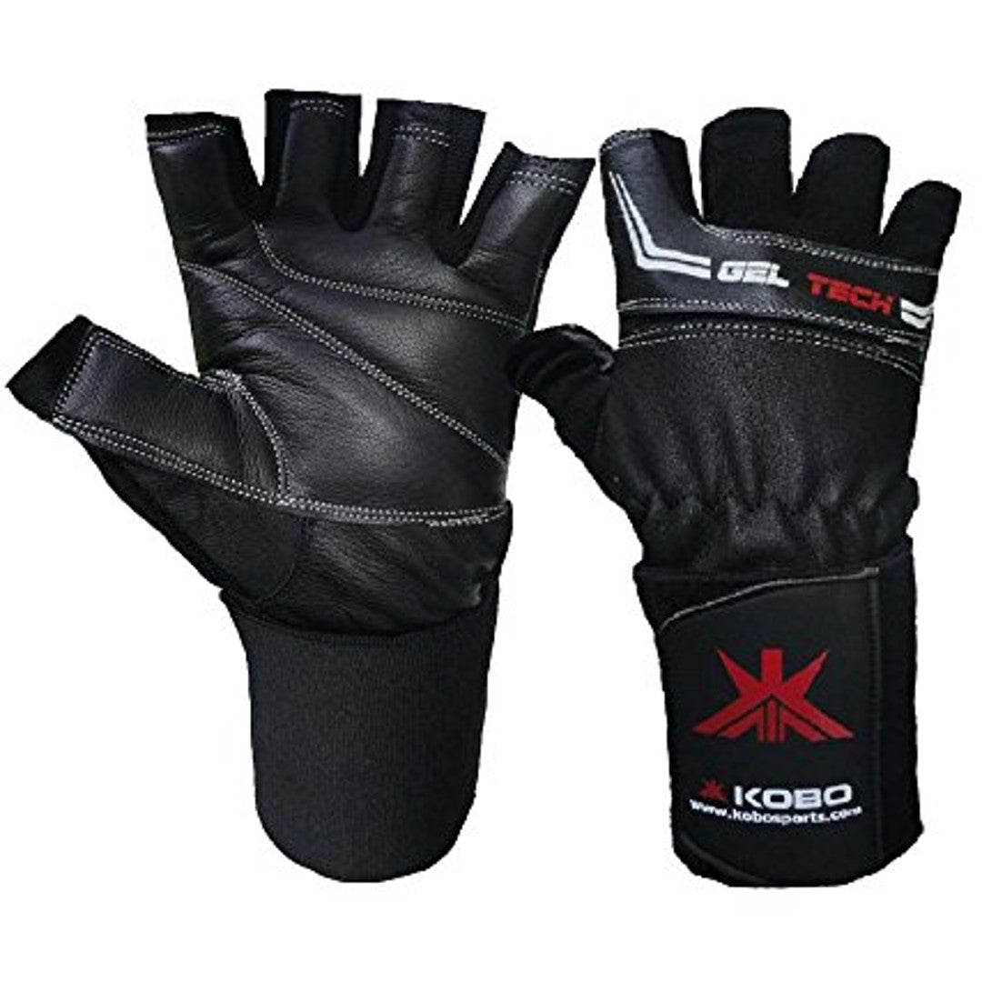 Kobo WTG-01 Gym Gloves with Wrist Support