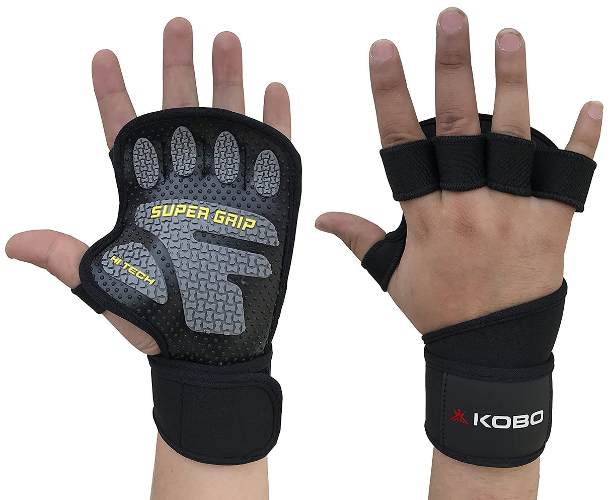 Kobo WTG-22 Gym Gloves with Wrist Support