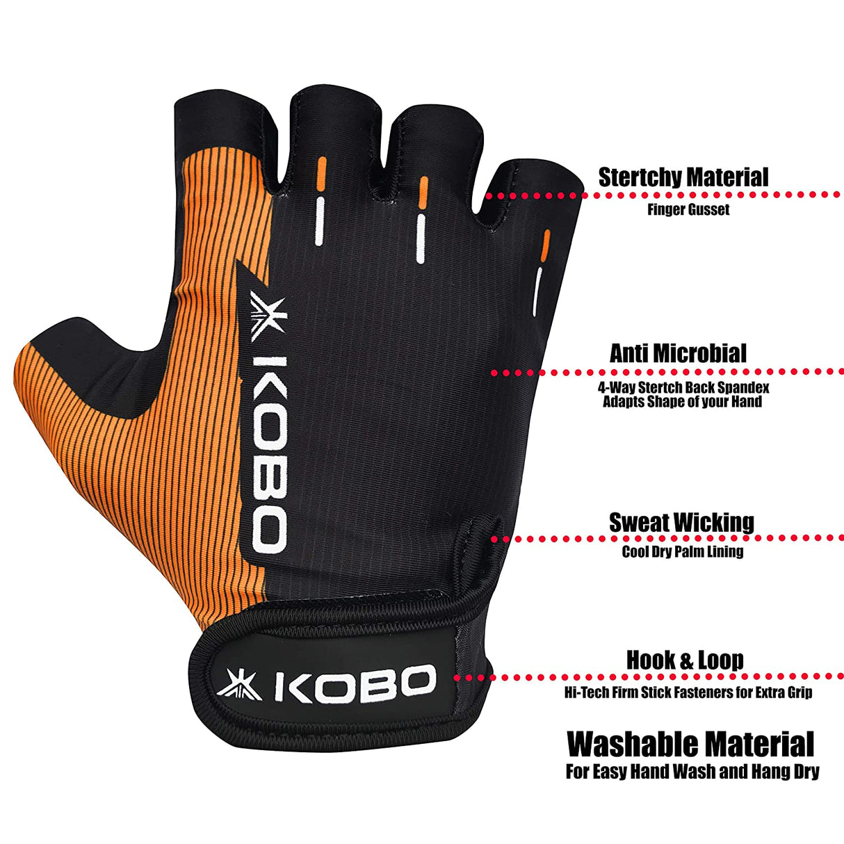 Kobo WTG-27 Gym Gloves