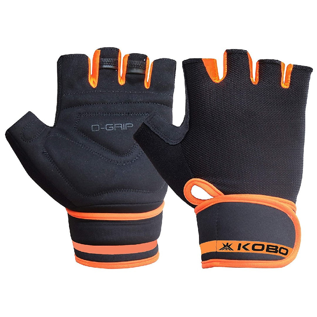 Kobo WTG-45 Gym Gloves with Wrist Support