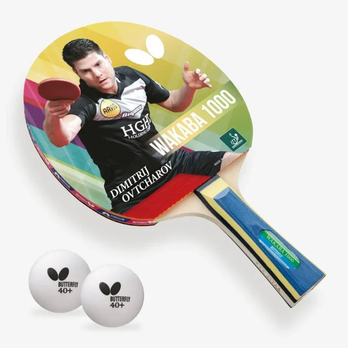 Wakaba 1000 Table Tennis Racket Butterfly | KIBI Sports Butterfly