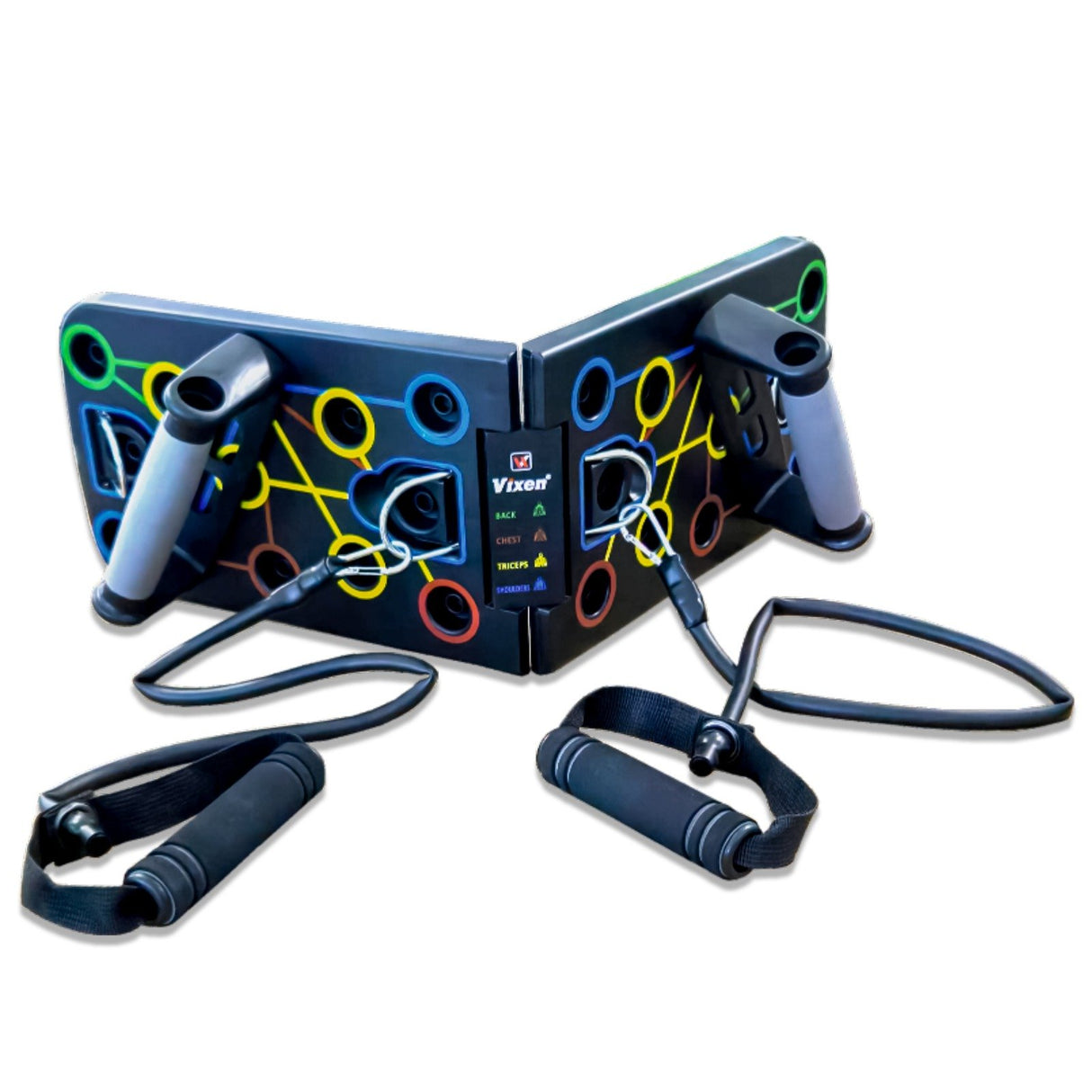 VIXEN PUSH UP BAR BOARD MULTI LEVEL FOLDABLE Ꝏ