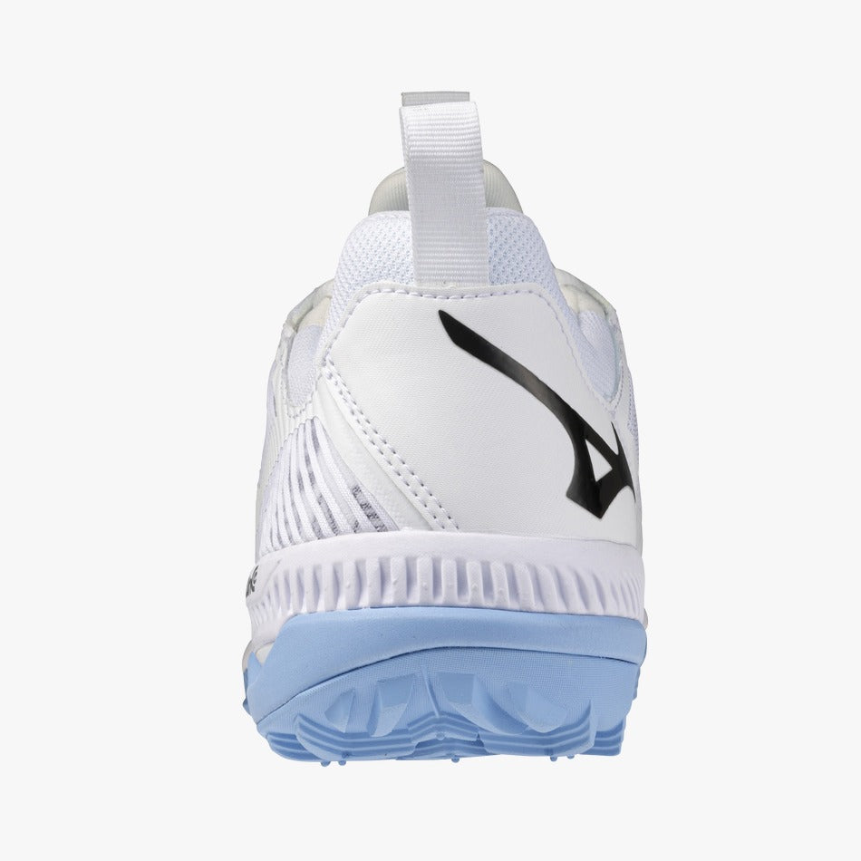 MIZUNO WAVE PANTHERA 2 ASTRO TURF HOCKEY SHOES – WHITE/CELESTE