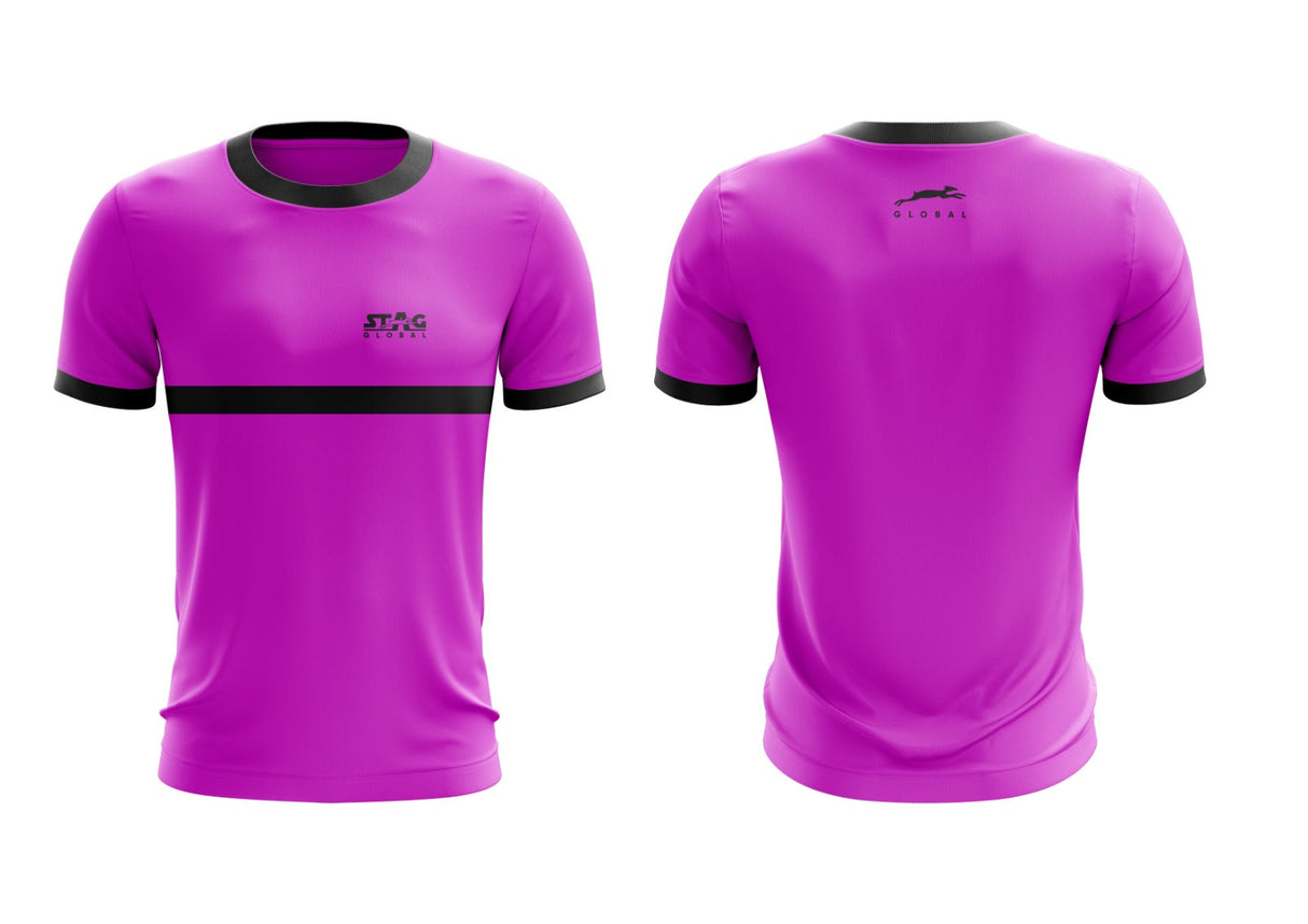 STAG GLOBAL Fusion Men's Solid Athletic fit T-Shirt | Solid Sportswear for Active & Casual Use