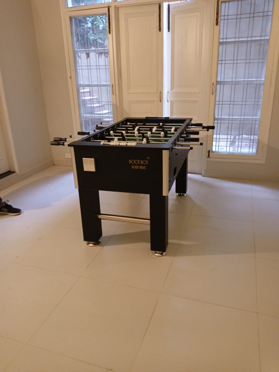 Black Color Foosball Table | Soccer Table | Kibi Sports