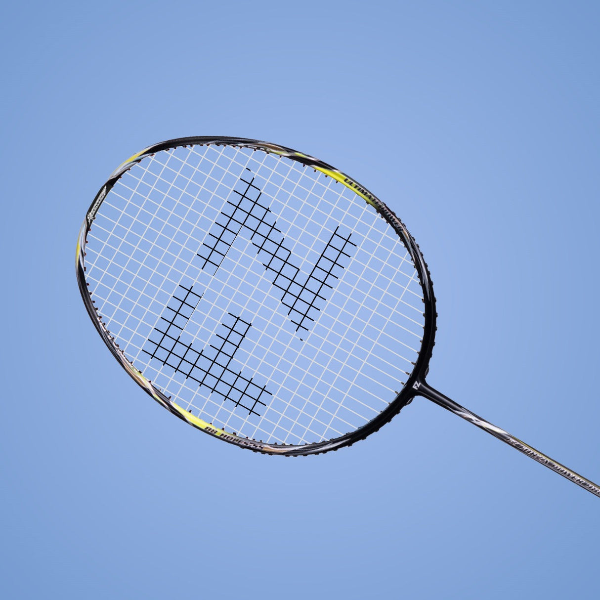 Power 988 Flexible Strung Attacking Badminton Racket (Black)- 3U/G5
