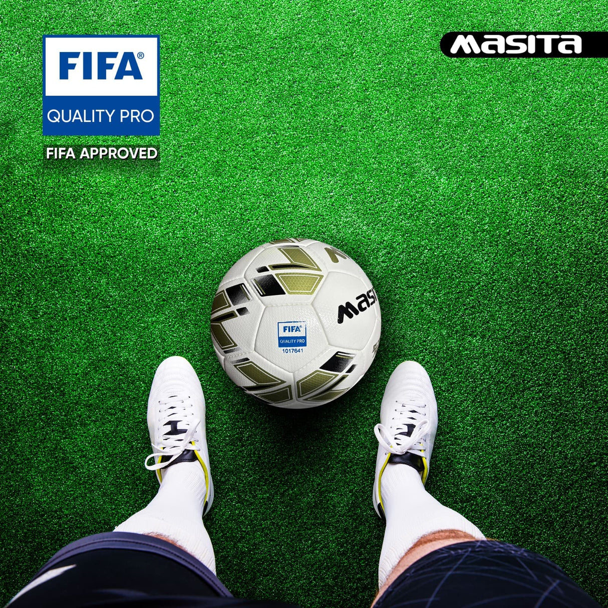 MASITA ELITE PRO-I Soccer Ball | Soft Touch Thermo Bonded Football | Durable TPU | Pro-Grade Control