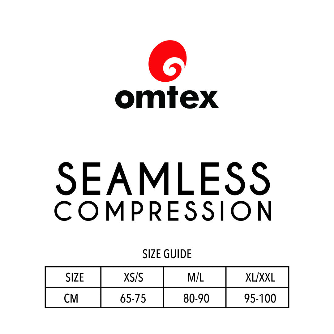 Omtex Seamless Compression T-Shirts FS Black