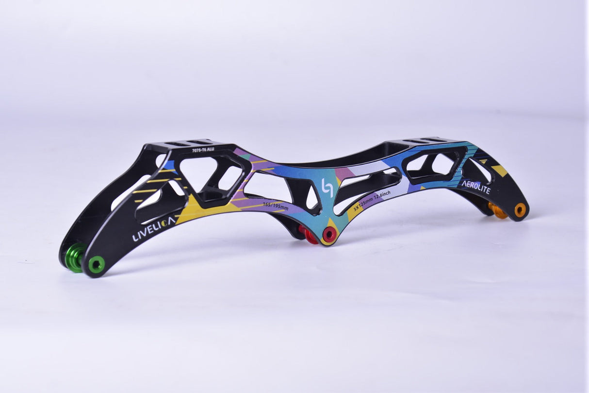 LiveLica Aerolite Frame 3x125 for Inline Speed Skating