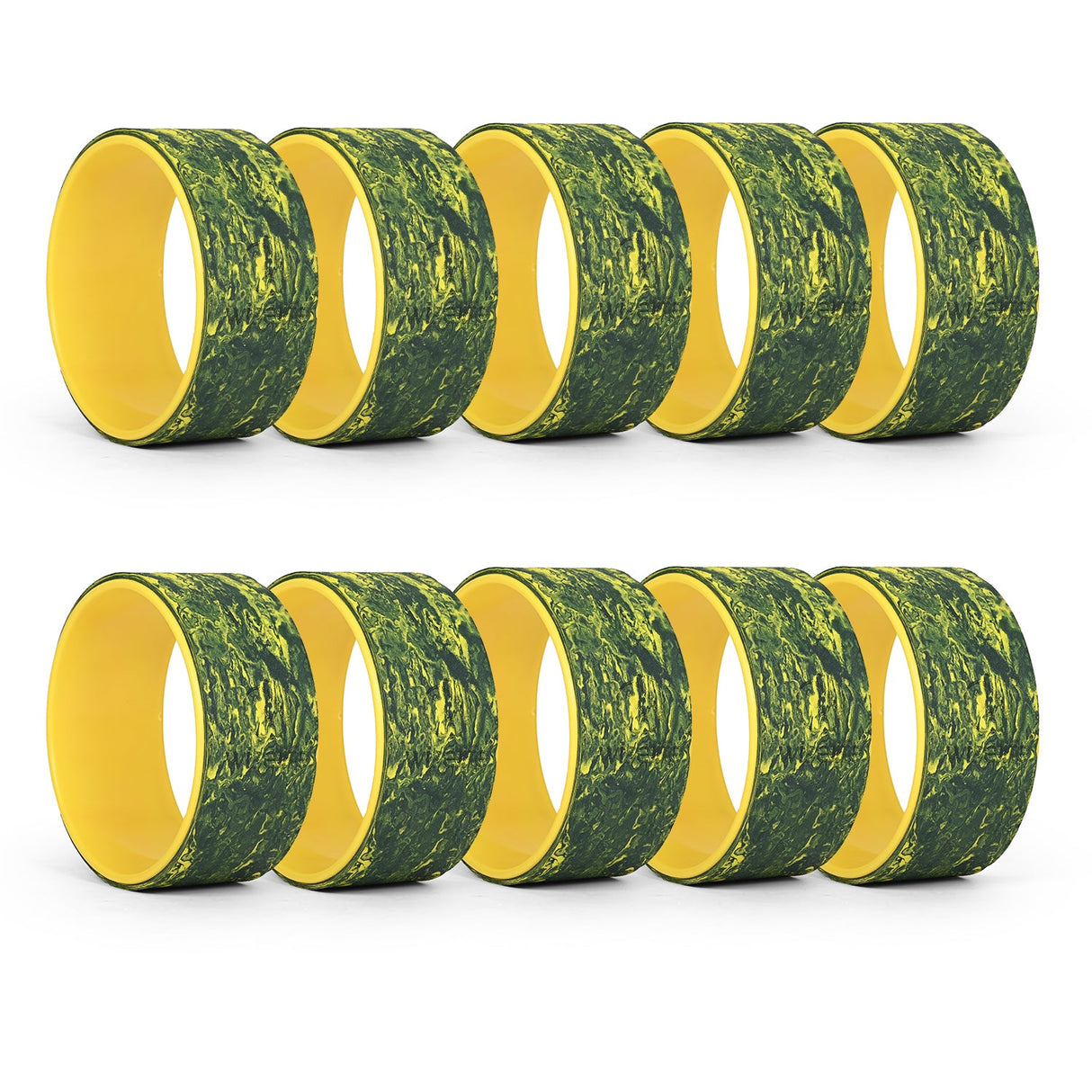 Classic Yoga Wheel Set of 10