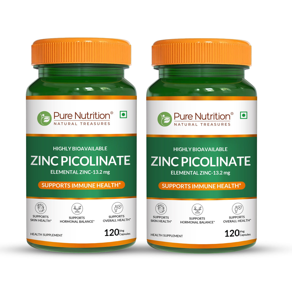 Zinc Picolinate 13.2mg High Absorption | Immunity & Skin Support