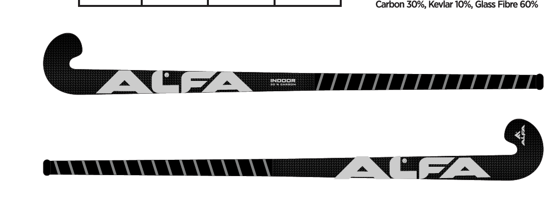 Alfa Indoor Stick i-30 Indoor Hockey Stick - main