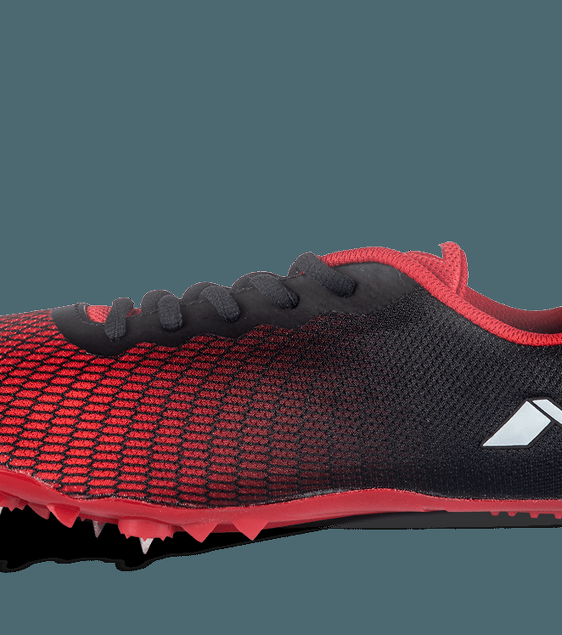 Nivia Stride 3.0 Track & Field Shoes | KIBI Sports - crop-closeup