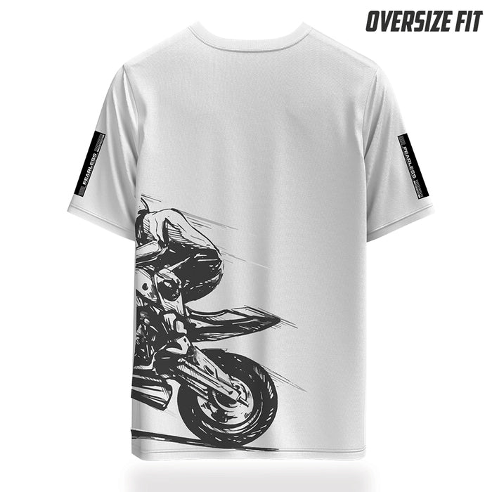 Thrill of a Lifetime Oversize T-Shirt | White