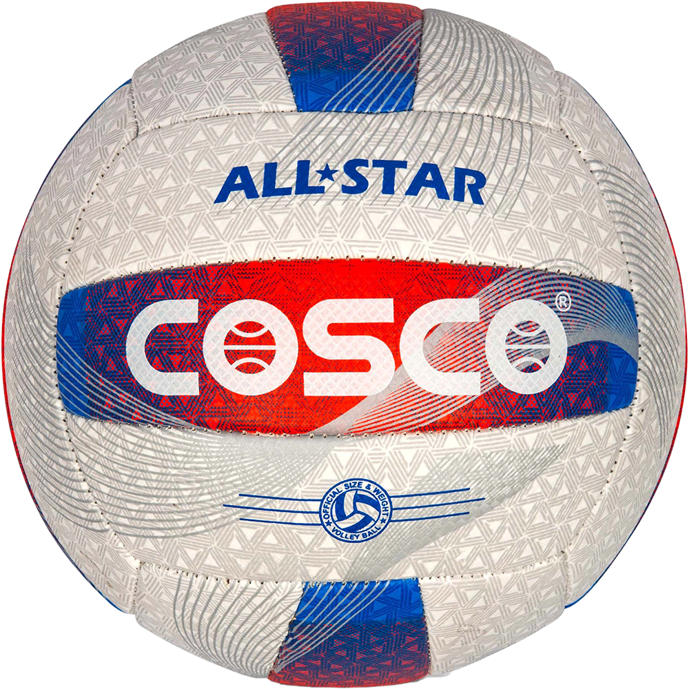 Cosco All Star MACHINE STITCHED Volley Ball 18 P - Cosco Volleyball Equipment