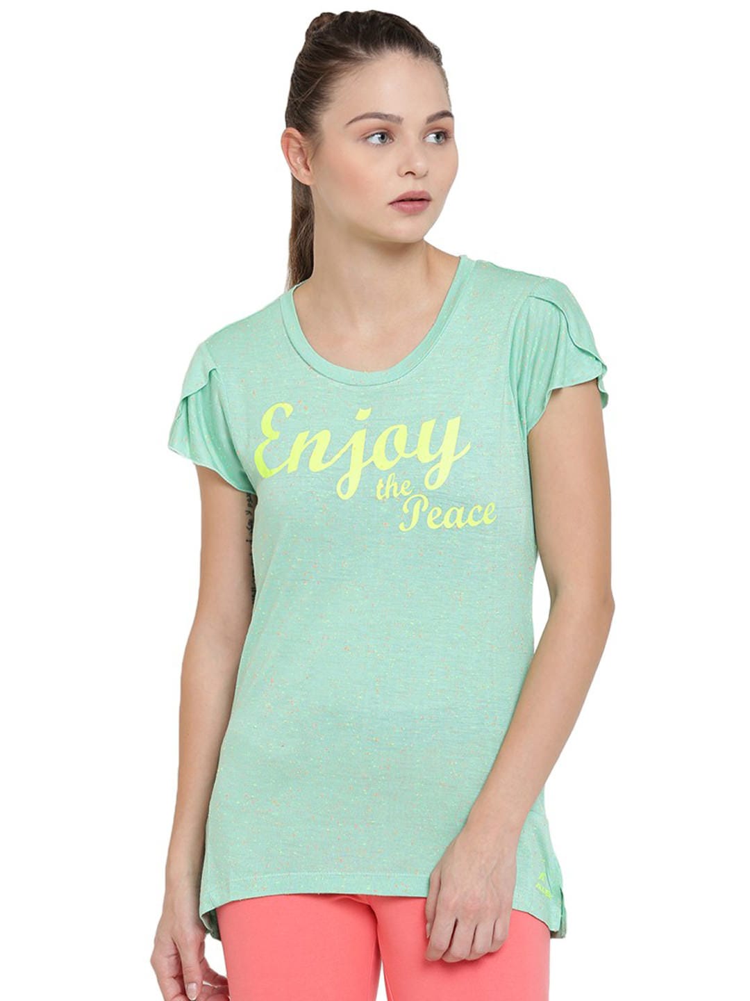 Alcis Pink Printed Blouse Tshirt