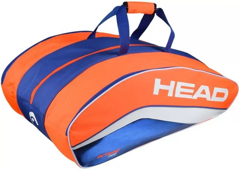Head Octane Pro Badminton Racquet (Orange & Blue)