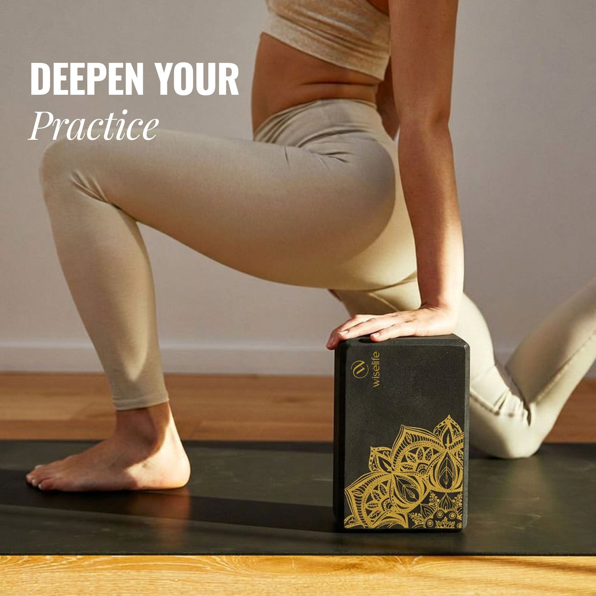Printed Yoga Block