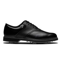 Footjoy Men's Originals XW Spiked Golf Shoes - Black (CS)