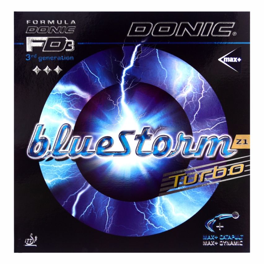 Donic Bluestorm Z1 Turbo Rubber