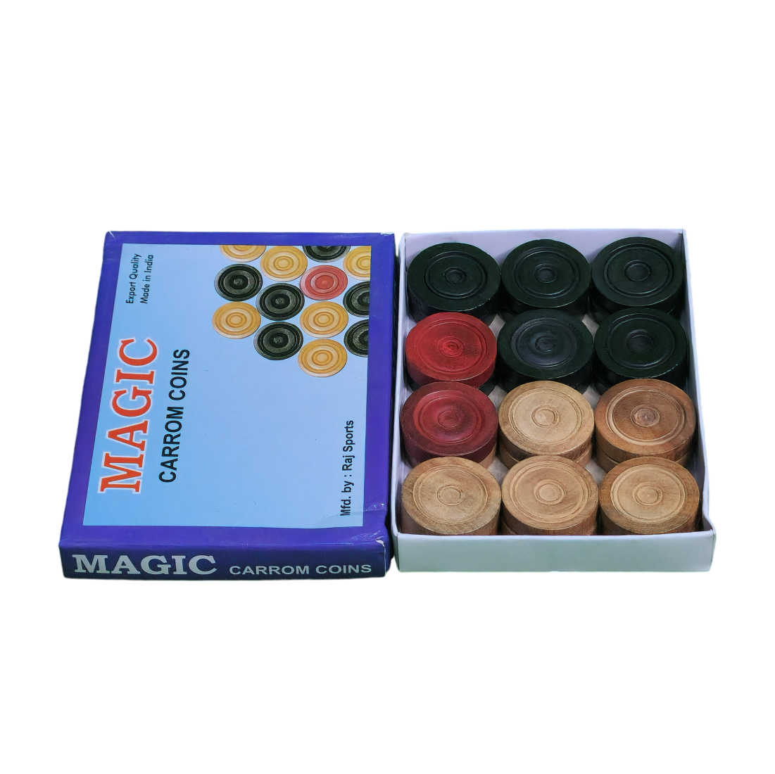 GLS Magic Carrom Coin Set