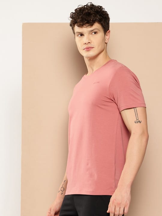 Cotton Flex Tee Pink Mist