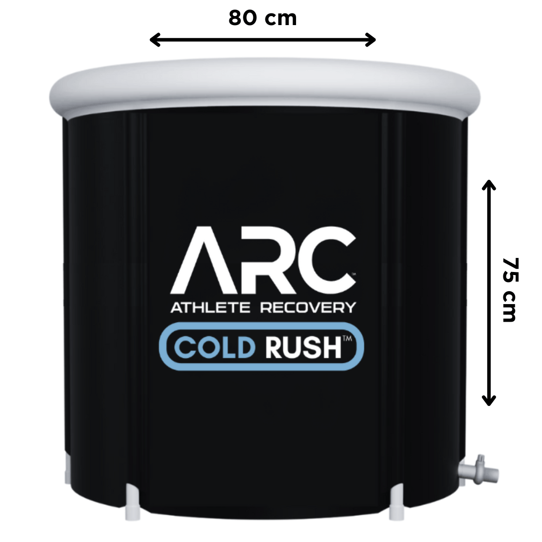 COLD RUSH 2.0 | Portable Ice Bath | Taller, Stronger, Colder
