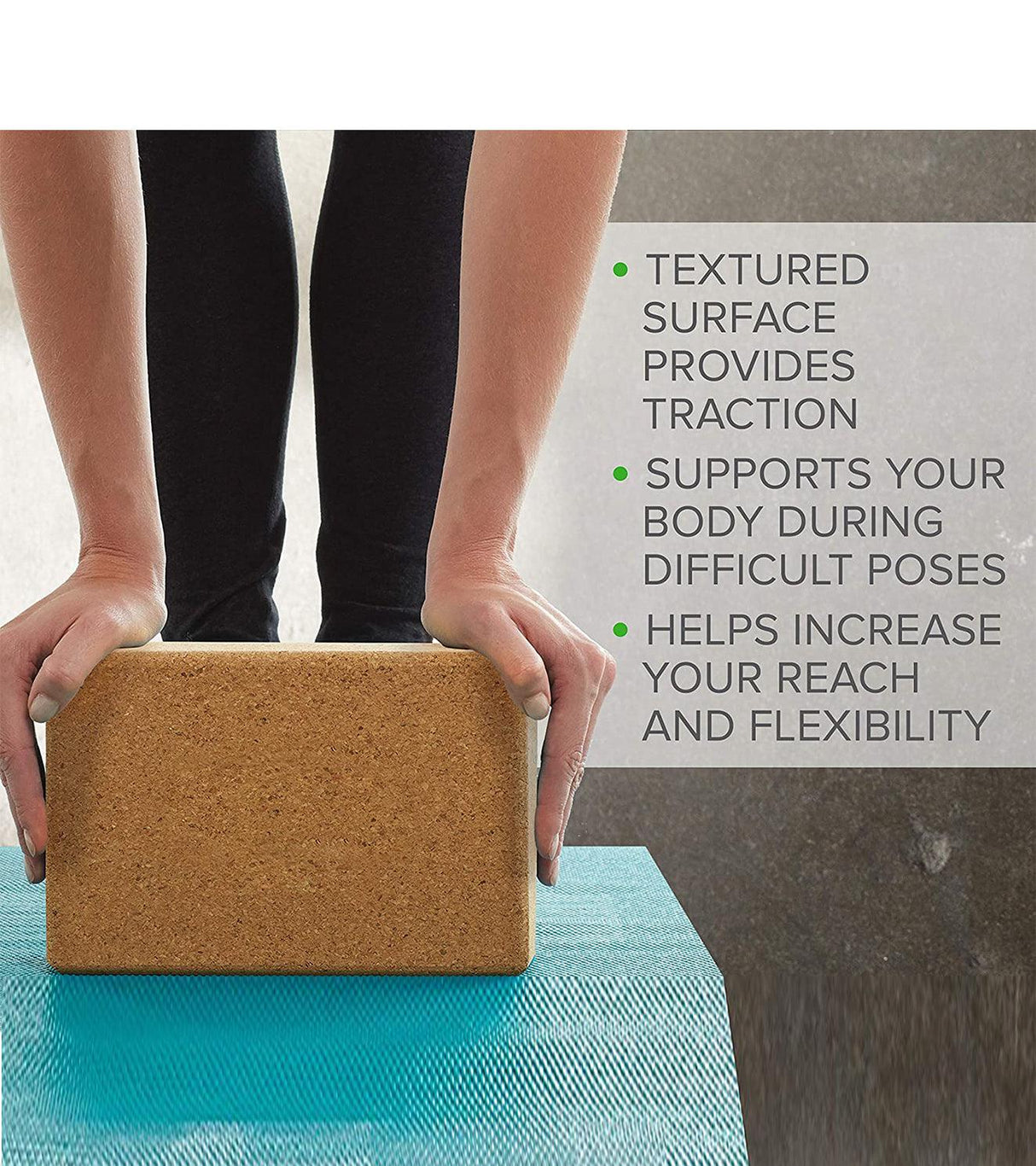 WOD ARMOUR | Cork Yoga block | KIBI SPORTS WOD ARMOUR