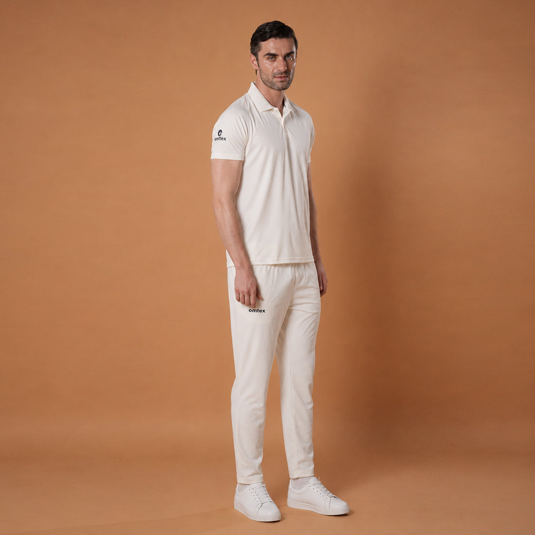 Cricket White Test T Shirt Half Sleeve - JR
